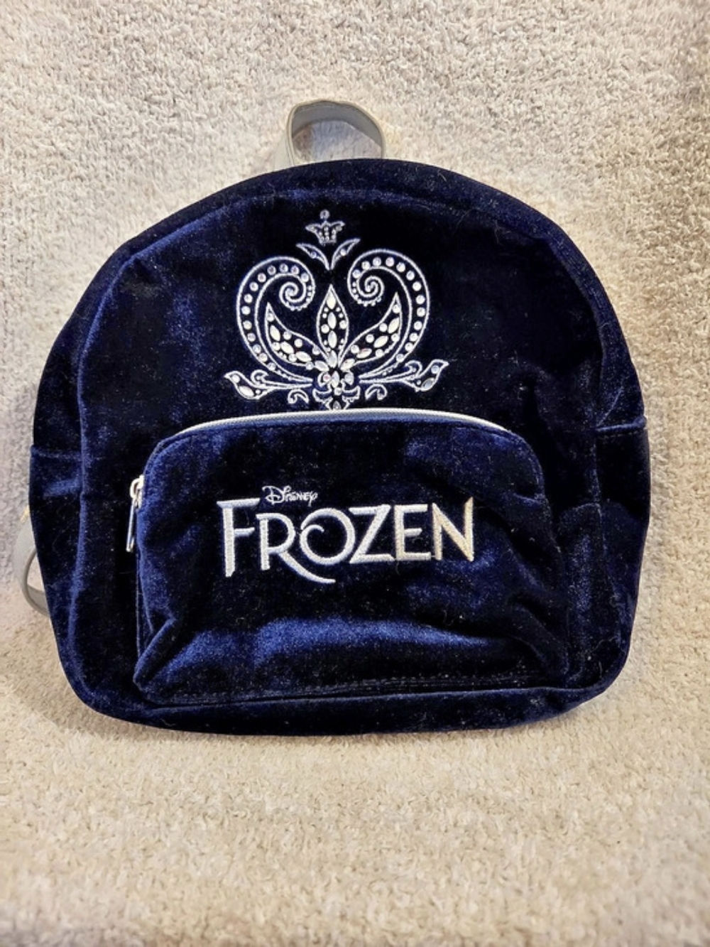 Disney Frozen Backpack Black & Silver